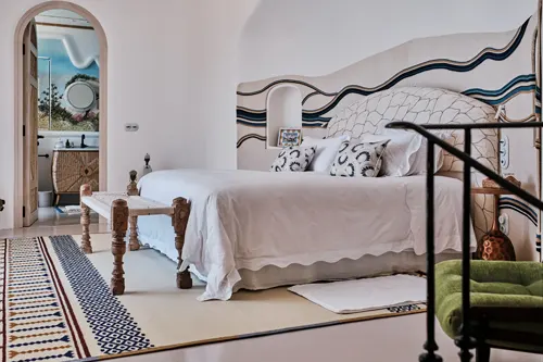 Habitación matrimonio villa de lujo cerca de la playa